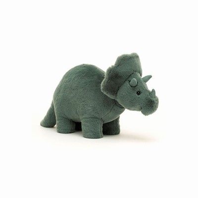 Jellycat Fossilly Triceratops Dinosaurs Australia | 453816RDG